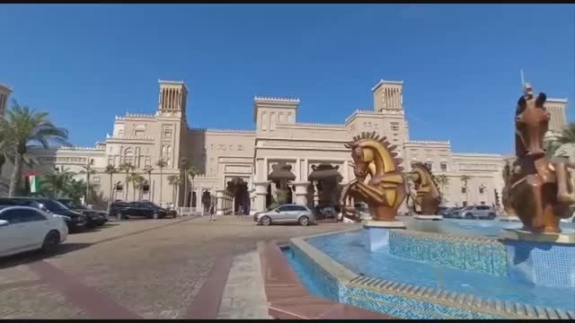 Джумейра Аль Каср .(Jumeirah Al Qasr) Джумейра.Дубай.Один из лучших отелей Дубая ..mp4
