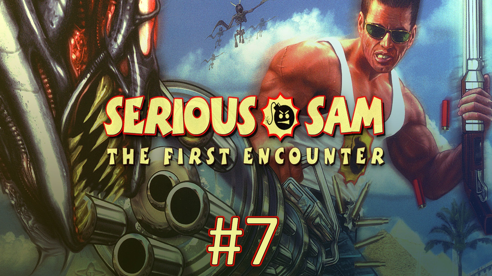 Прохождение Serious Sam HD: The First Encounter - Часть 7. Мемфис - Канализации (кооператив)