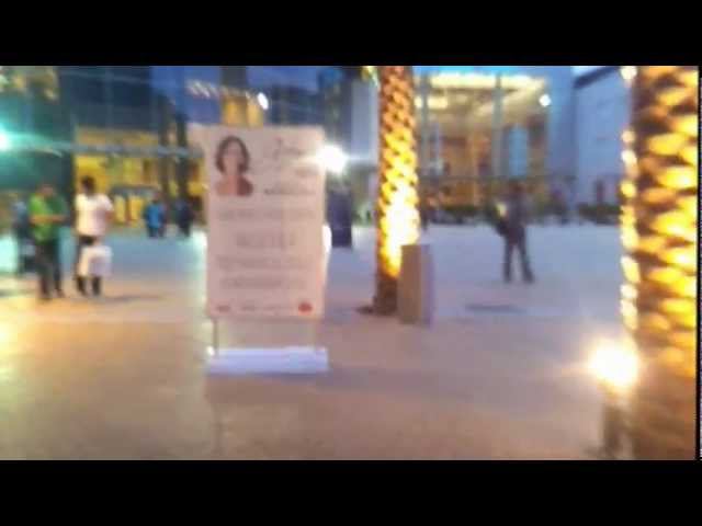 On the Way to Gotye Show in Dubai World Trade Centre