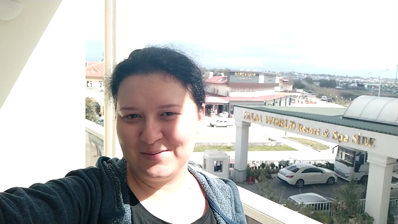 Турция 2020. Эвренсеки. Погода 10 марта. Вид из номера отеля Dream World Resort and Spa 5*