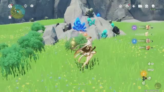 Genshin Impact. Фармим кристаллы , ходим в экспедиции и куем волшебную руду усиления