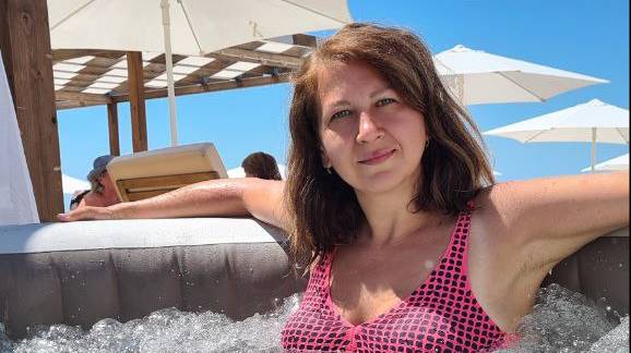 Сочи по-богатому. Частный пляж.