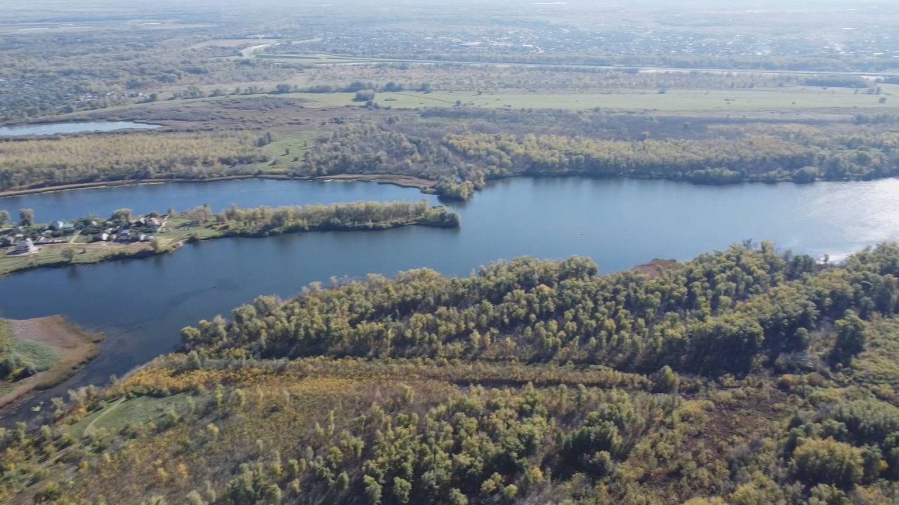 Озеро Денежное. Волгоград. Октябрь 2022 г.