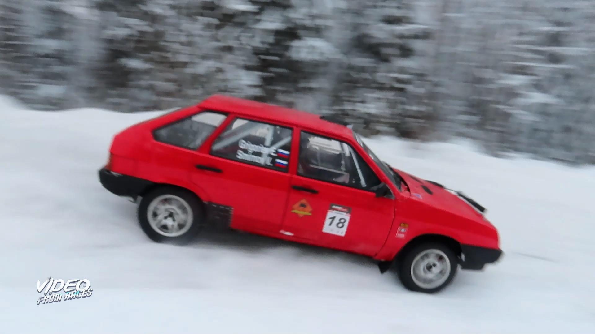 #18 Григорьев Евгений / Смирнов Виктор. Ралли-спринт "Вешкелица 2023"