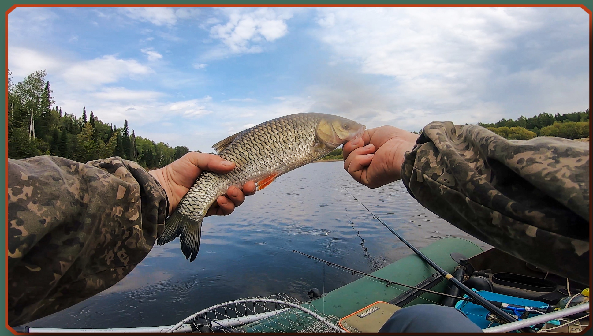 Трехдневный сплав по реке Вятке. С 30 августа по 1 сентября 2022 года. День первый.