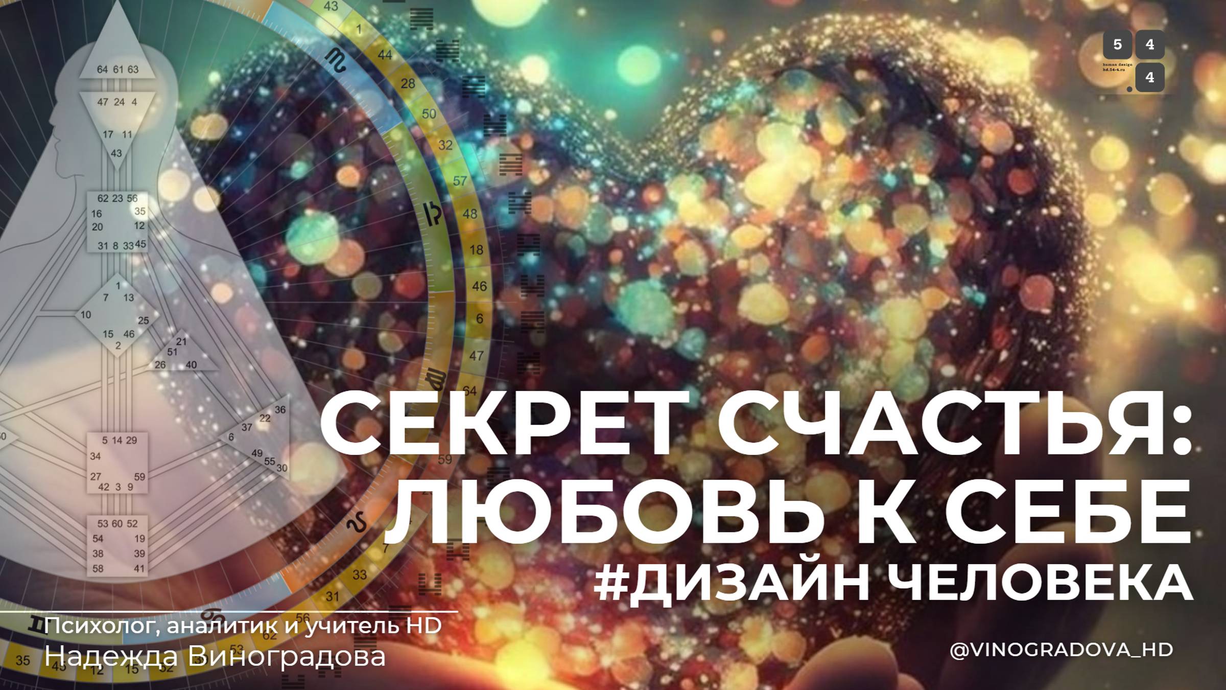 Секрет счастья: Любовь к себе |Надежда Виноградова. OSHD54.4 #дизайнчеловека #любовьксебе