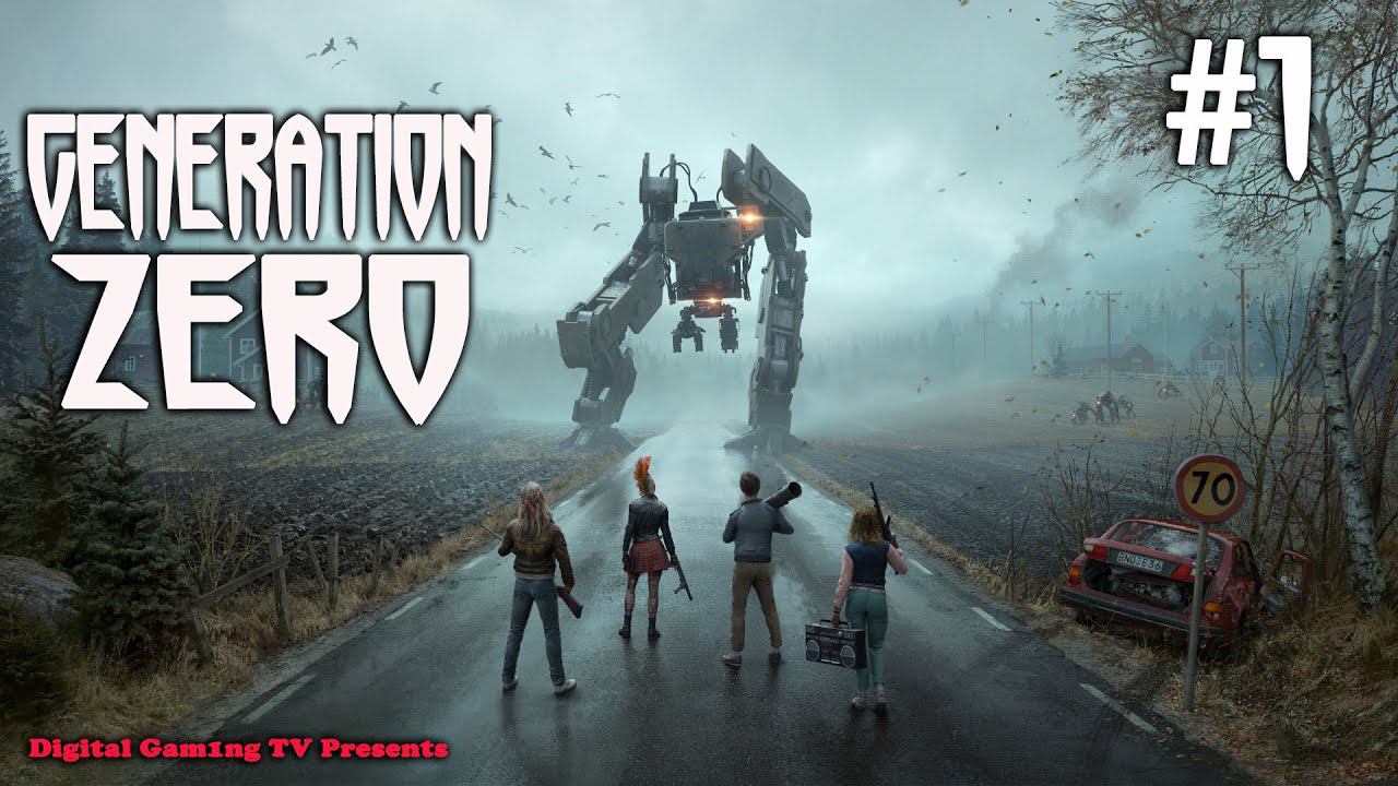 Generation Zero – Дождались! Восстание Машин • Выживание кооператив ▶СТРИМ #1