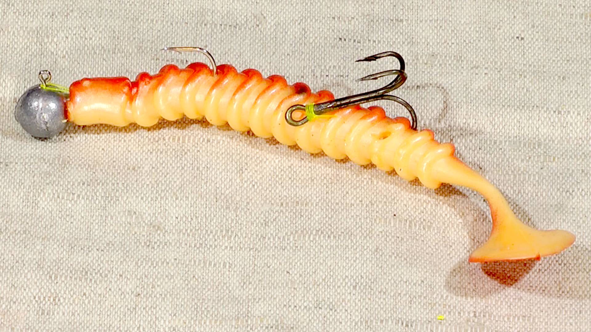 Несколько способов оснастки джиг приманки тройником