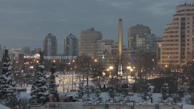Вифлеемская звезда над Екатеринбургом