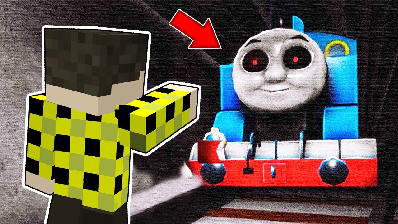 Ужасный ПАРОВОЗИК ТОМАС в самом страшном туннеле в майнкрафт ! SCP THOMAS THE TUNNEL MINECRAFT