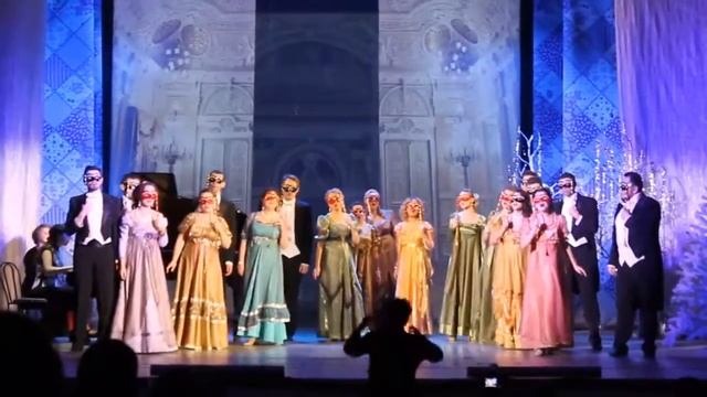 Дж. Верди. Сцена из оперы "Бал-Маскарад". исп. хор театра МТОиБ.