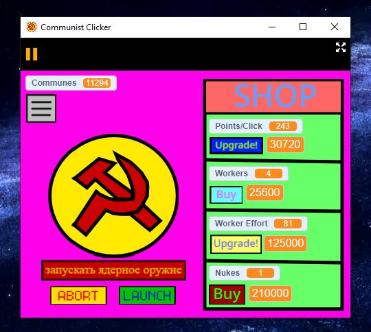 Communist Clicker - "Nuclear" Strike