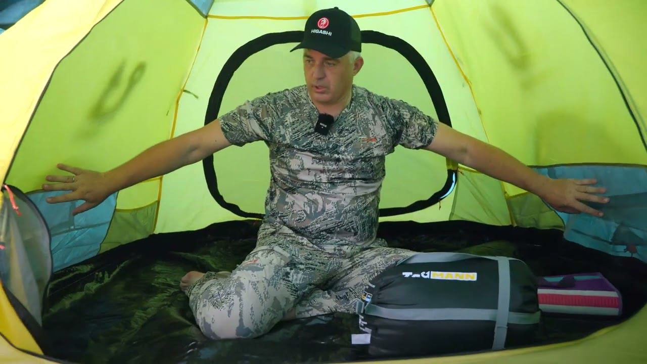 Обзор на кемпинговую палатку TauMANN TRAMP3pro