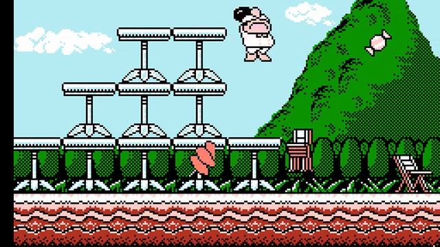 Panic Restaurant (NES) полное прохождение