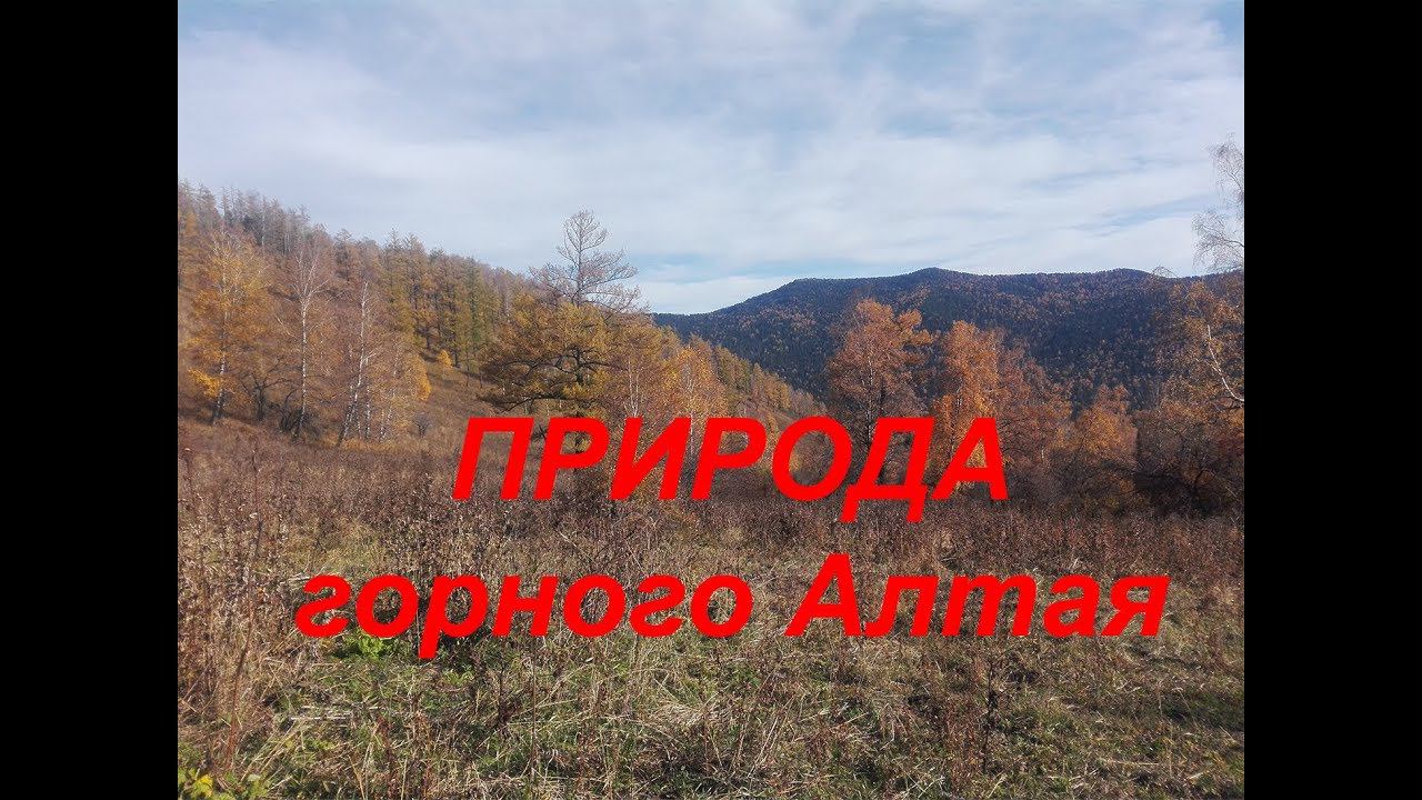 Осень в горах