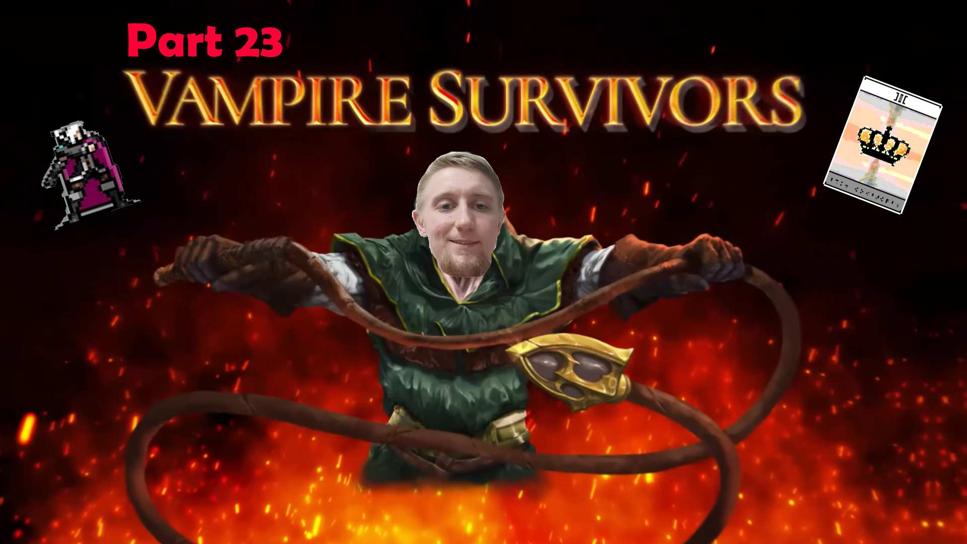 Vampire Survivors | часть 23 | Порта Трагическая принцесса и пространственно временная петля | 21+