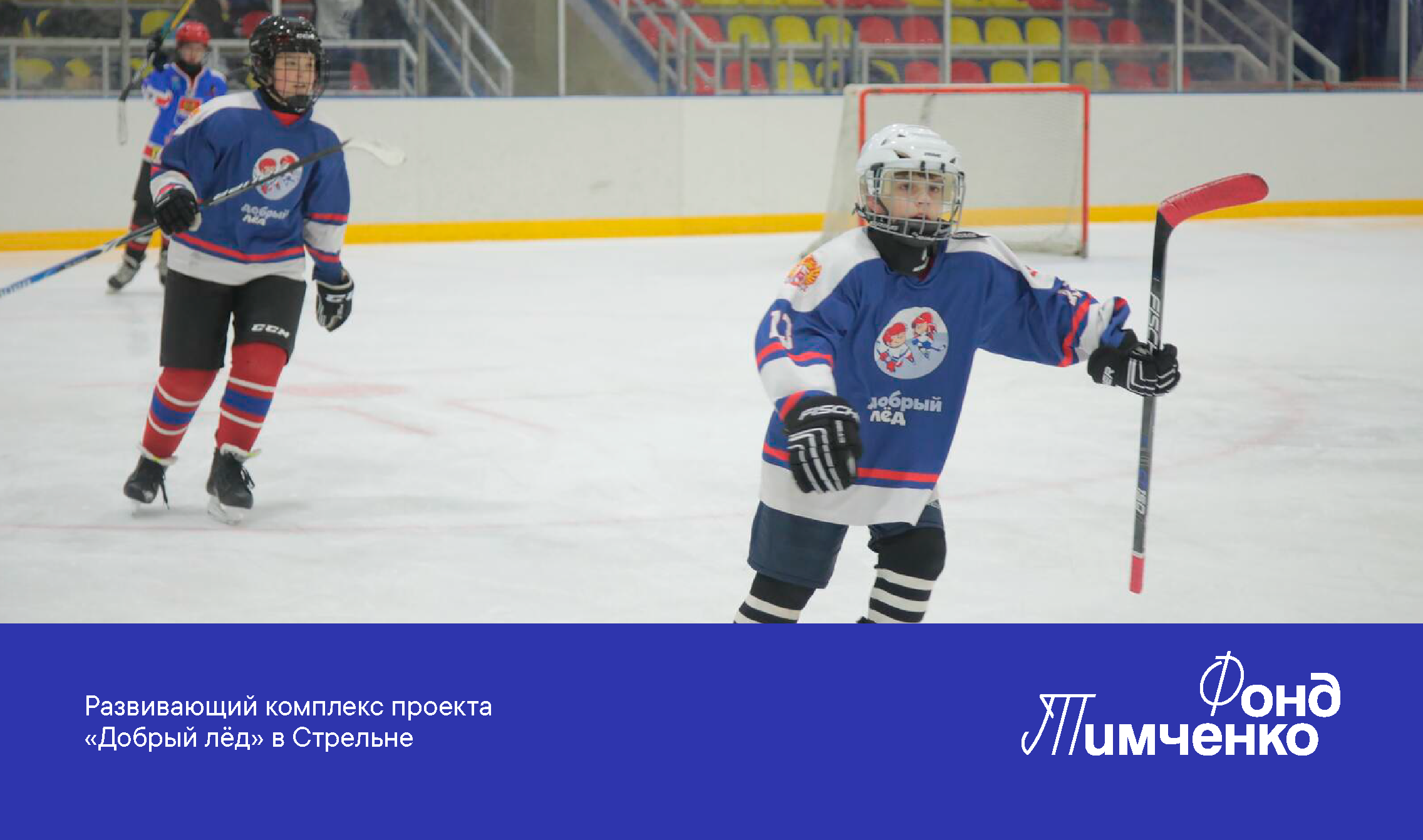 Развивающий комплекс проекта «Добрый лёд» в Стрельне
