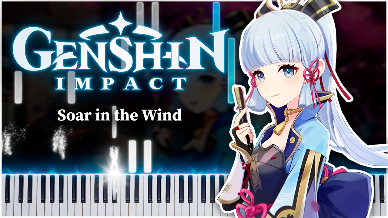 Soar in the Wind (Genshin Impact) 【 КАВЕР НА ПИАНИНО 】