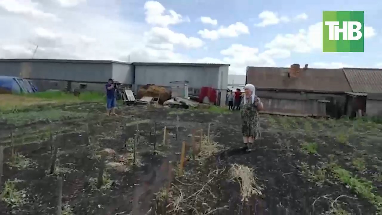 Последствия сильного града в Сармановском районе 10/06/21 LIVE | ТНВ