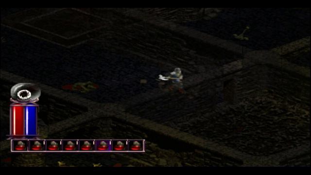 PS 1 Diablo #19 Диабло Комната из Кости Прохождение