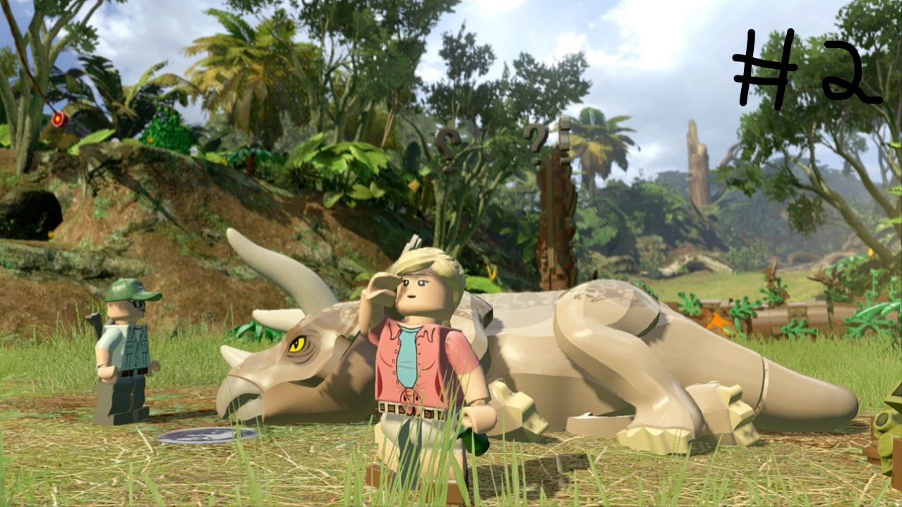 Lego jurassic world Прохождение Часть 2 - Парк юрского периода