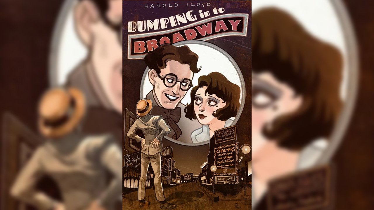 Натыкаясь на Бродвей / Bumping Into Broadway   1919   Гарольд Ллойд
