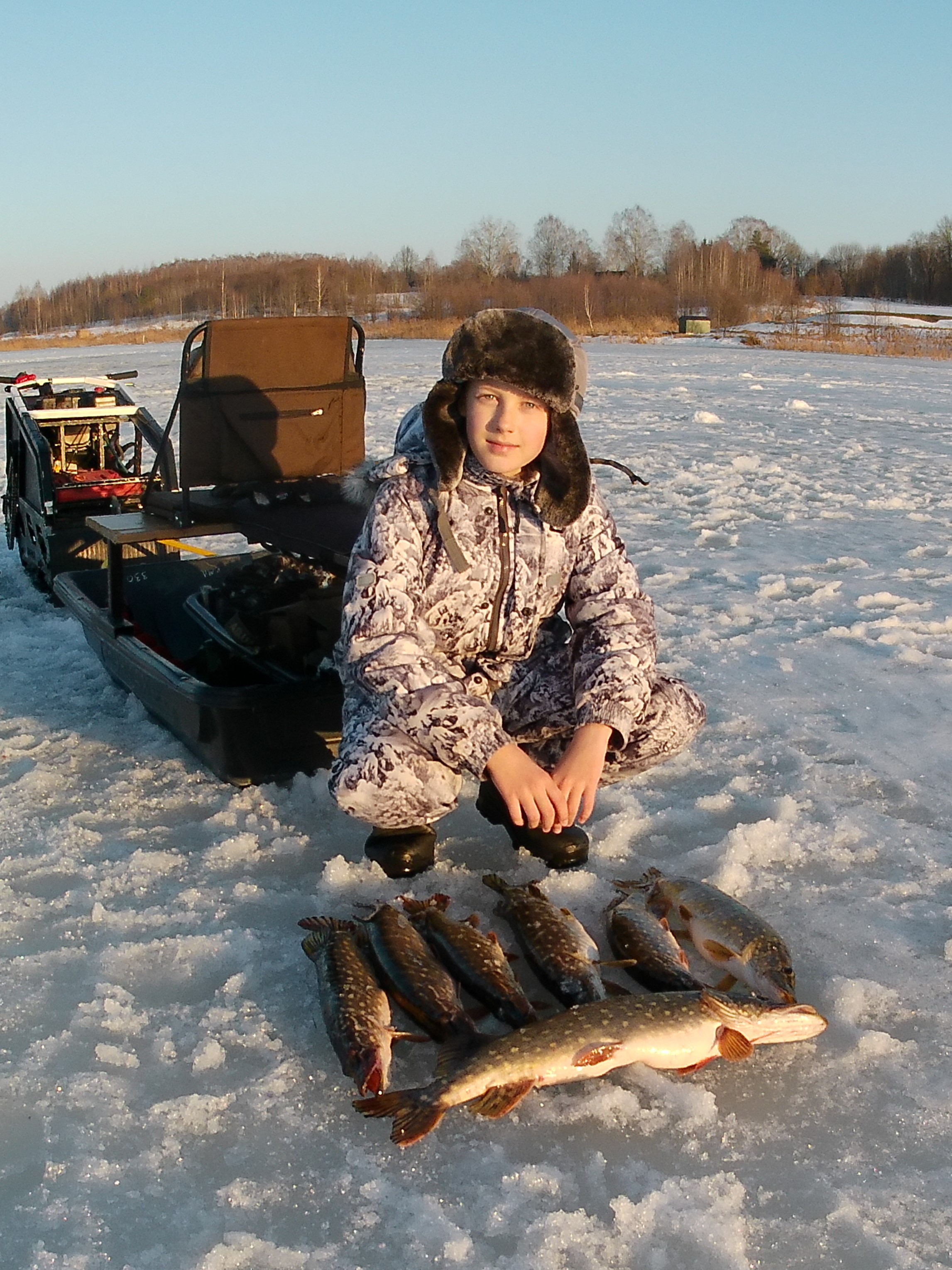 Большая оттепель! (4) Юный щуколов!