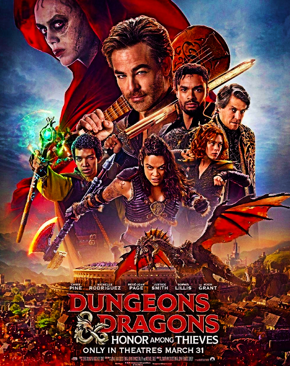 Реакция на фильм "Подземелья и драконы: Честь среди воров" 🐲🎲 #2023 #Фэнтези ✈️ТГ: @SHeremetick5