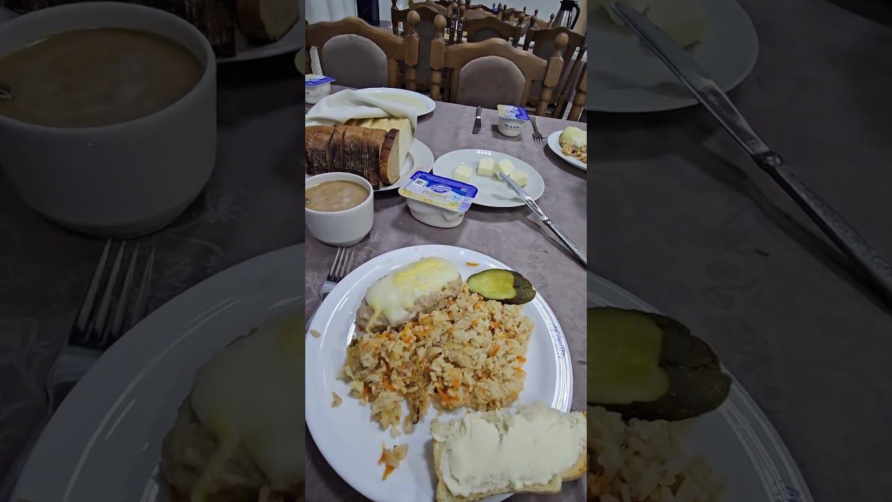 Завтрак в санатории "Берестье"