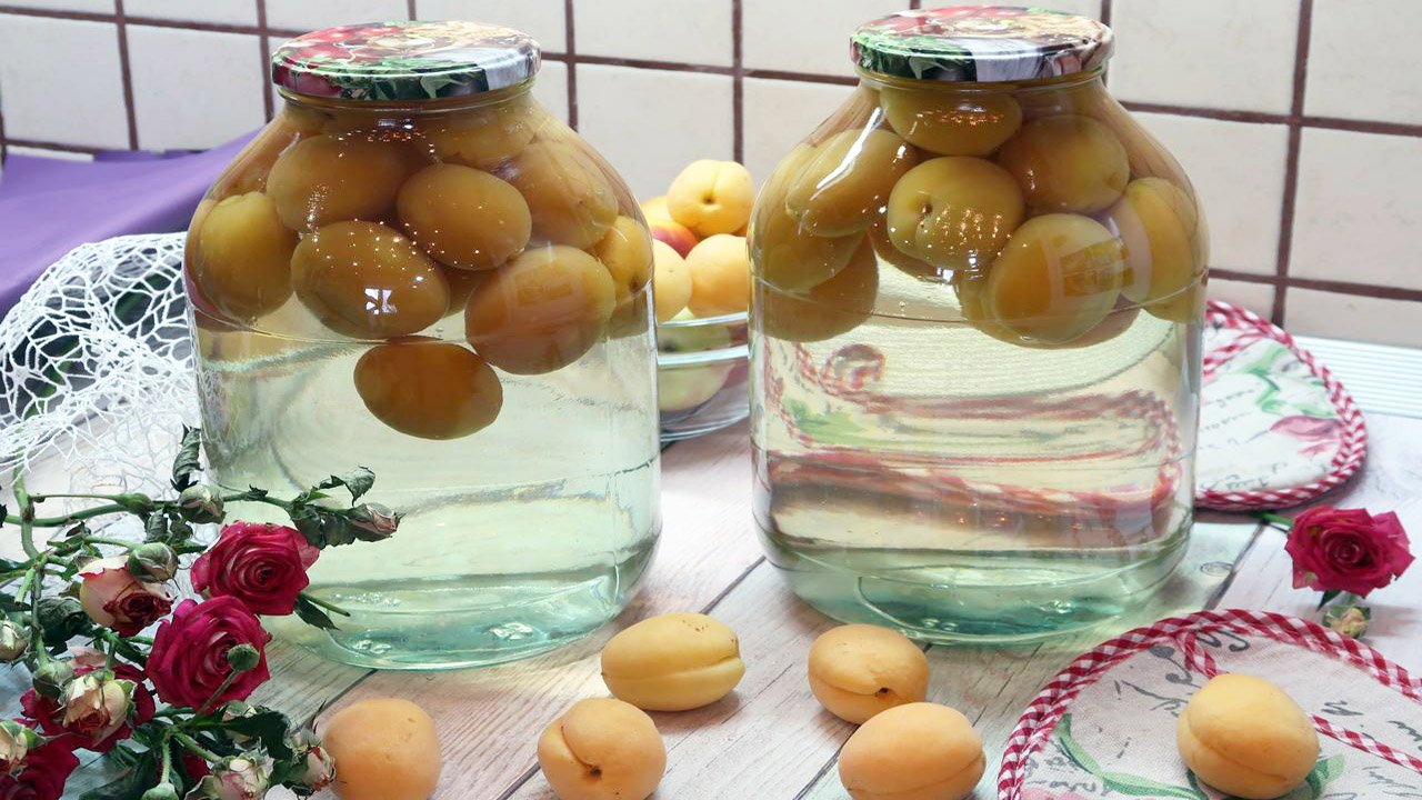 Компот из абрикосов на зиму. Простой рецепт компота на зиму из абрикосов