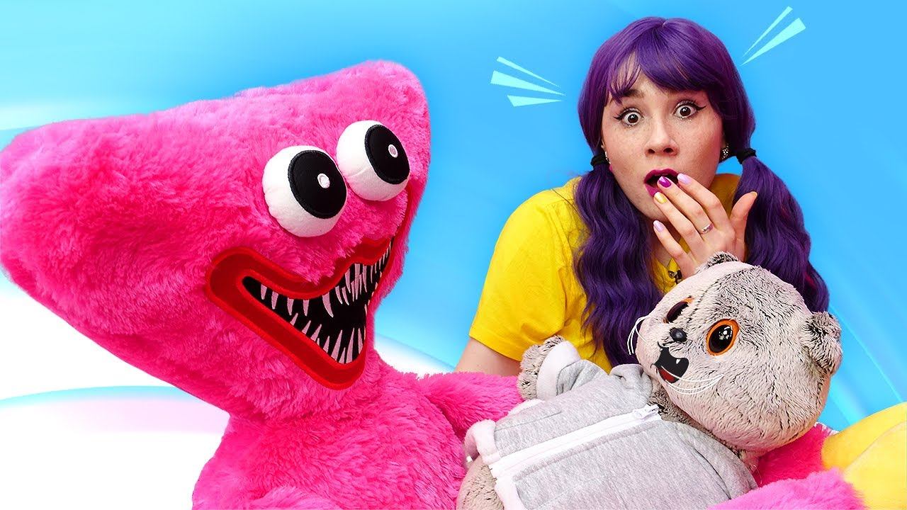 Киси Миси в гостях у Дымка — Видео для детей про мягкие игрушки — Приключения кота Дымка