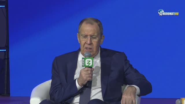 Сергей Лавров выступил на Всемирном Фестивале Молодежи