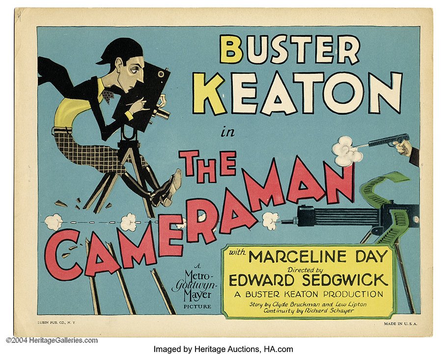 Кинооператор / The Cameraman   1928   Бастер Китон