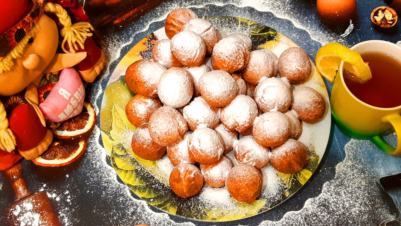 ТВОРОЖНЫЕ ПОНЧИКИ С СЮРПРИЗОМ ! Кулинарный рецепт