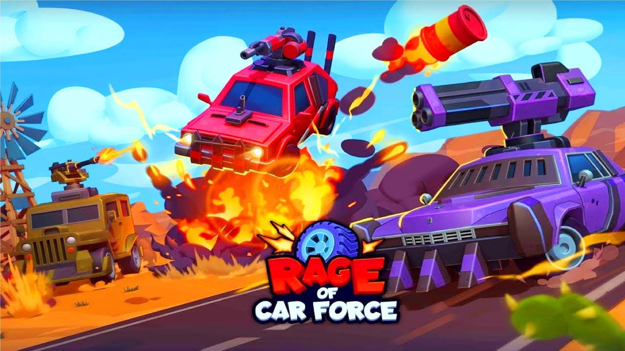 Rage of Car Force - Новая прикольная игра