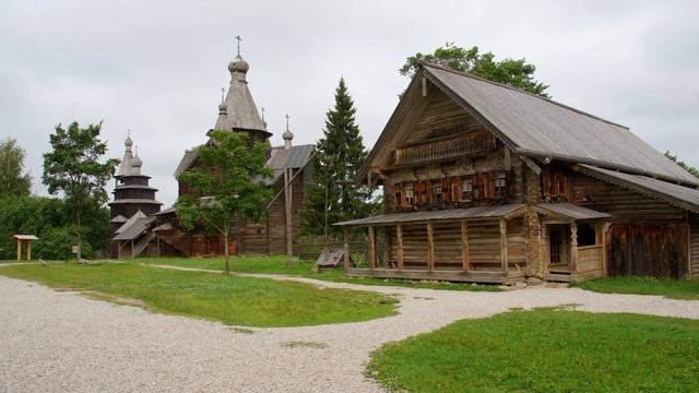 Великий Новгород часть 24 Витославицы фото.mpg