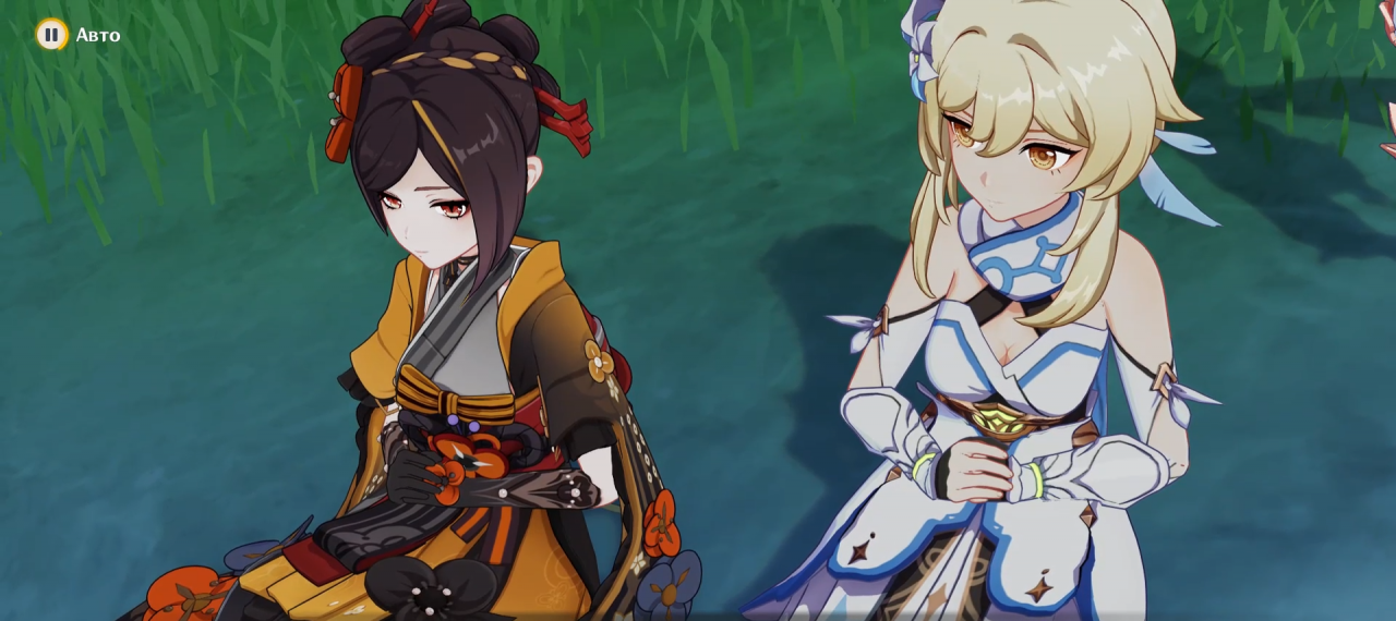 Genshin Impact : Когда они поговорят  ( Тиори. Глава 1 )