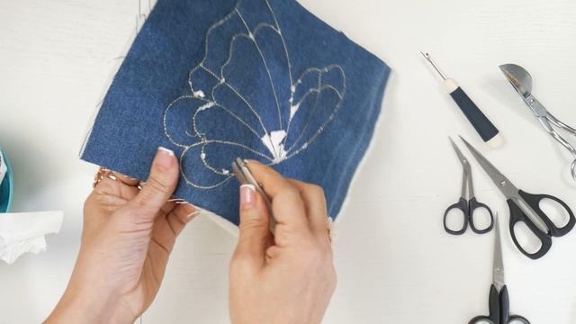 Урок 28 - Удаление бумаги с аппликации