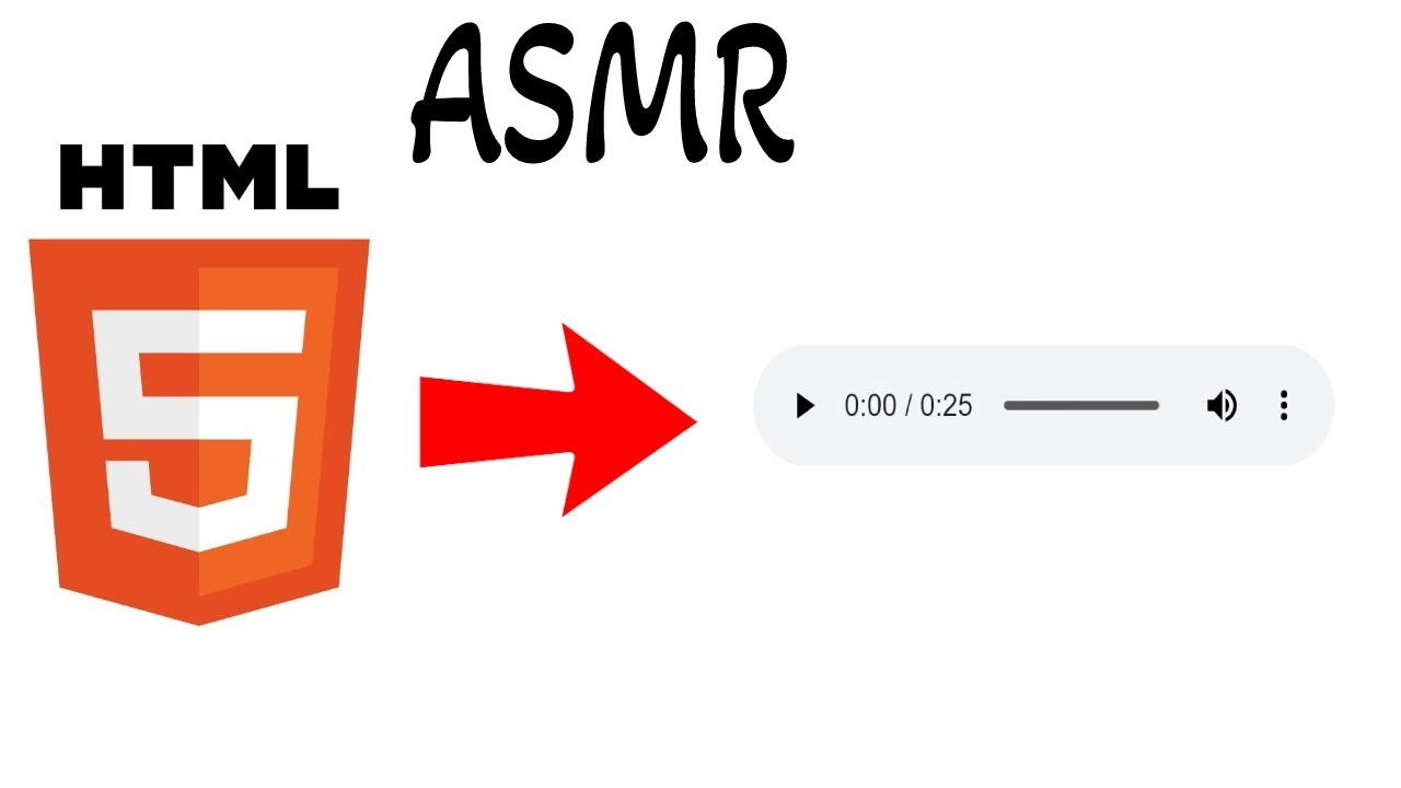 ASMR - Программирование| как добавить аудио на сайт?