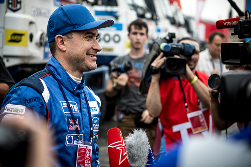 «КАМАЗ-мастер» на ралли «Шелковый путь-2018». Газодизельный КАМАЗ. 21 июля