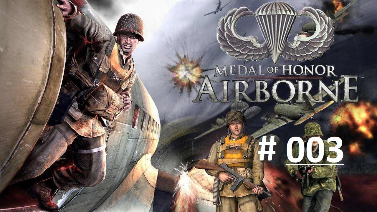 Medal of Honor: AIRBORNE. Прохождение легендарного шутера. / Миссия 3 "Нептун" (бм)