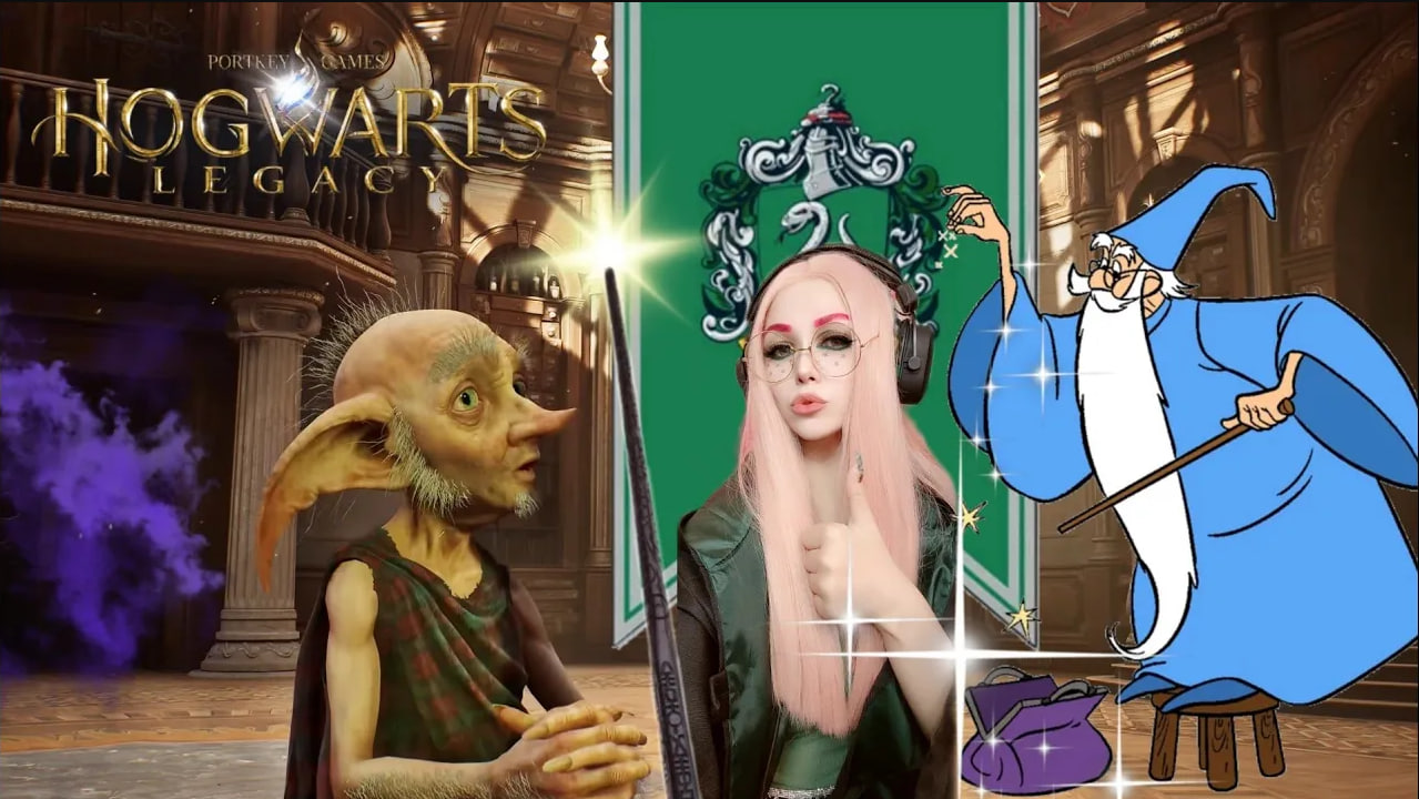 HOGWARTS LEGACY Прохождение ► Великий МЭРЛИН учился в СЛИЗЕРИНЕ! [ХОГВАРТС НАСЛЕДИЕ] #4