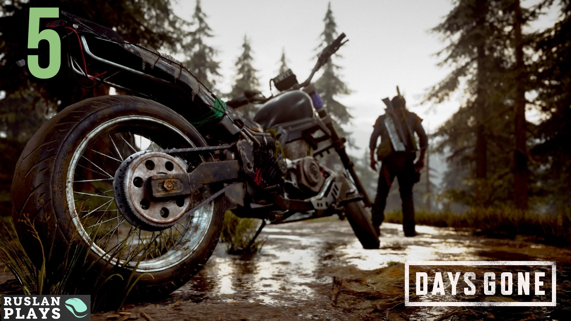 Прохождение Days Gone - Часть 5: Спасение Лизы [СТРИМ 2К]