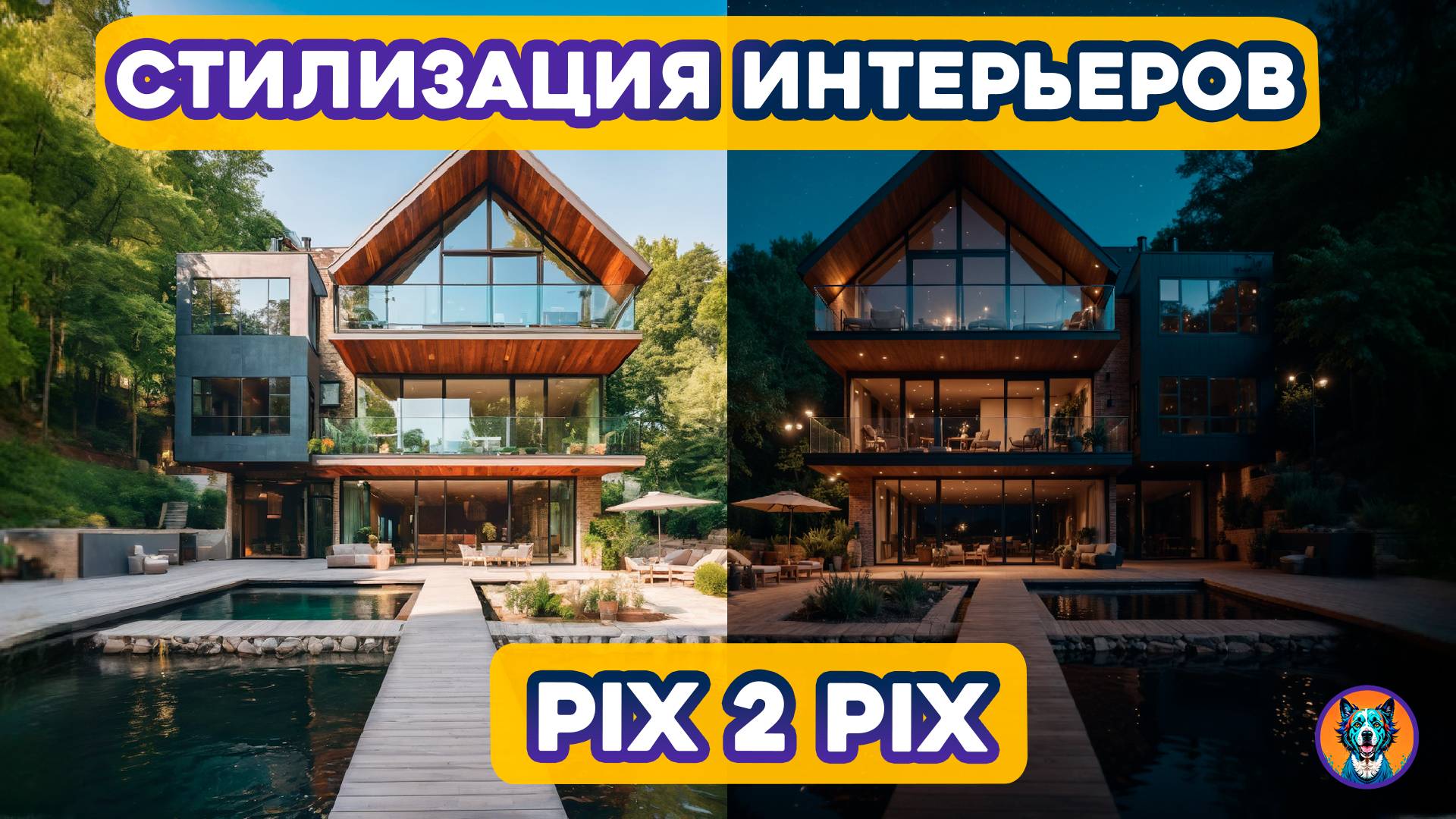 Стилизация интерьера, архитектуры, пейзажей, портретов