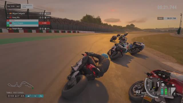 Призрачный гонщик в RiDE 5