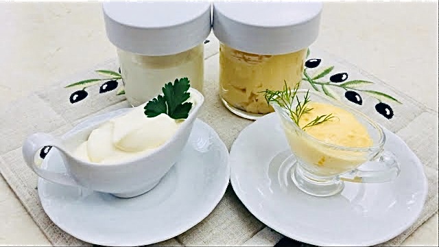 Готовлю два домашних майонеза, густой на желтках и обычный!