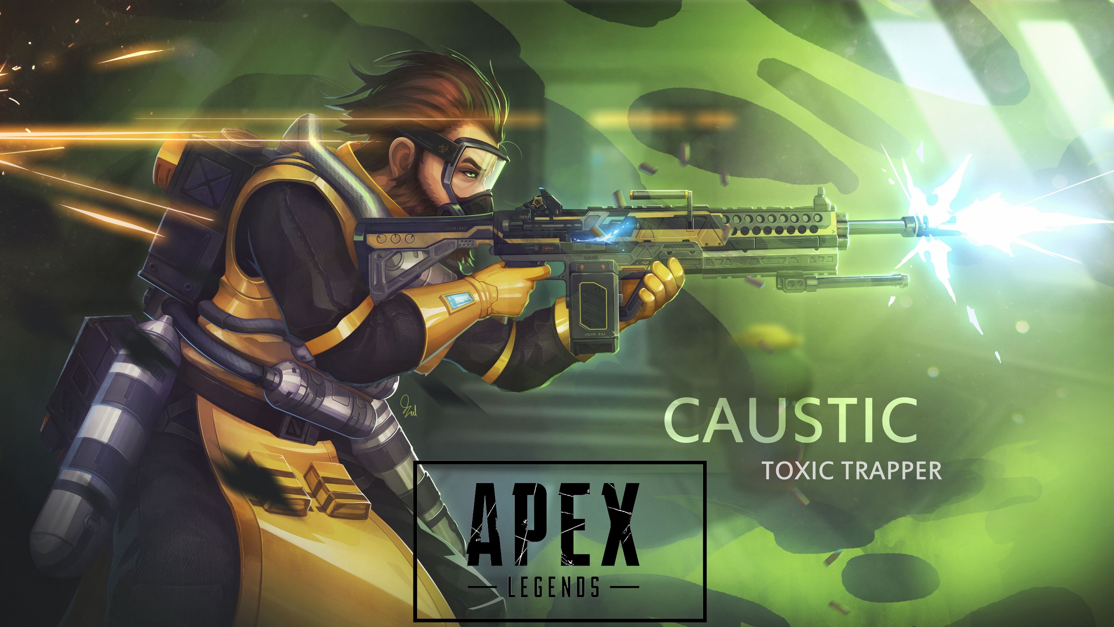 (Типо гайд) Apex Legends №30 - "Игра за Каустика"