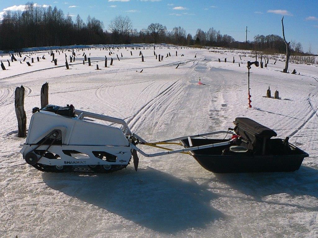 Мотобуксировщик SHARMAX S380 1250 HP8 - а такая ли уж "породистая" собака?!