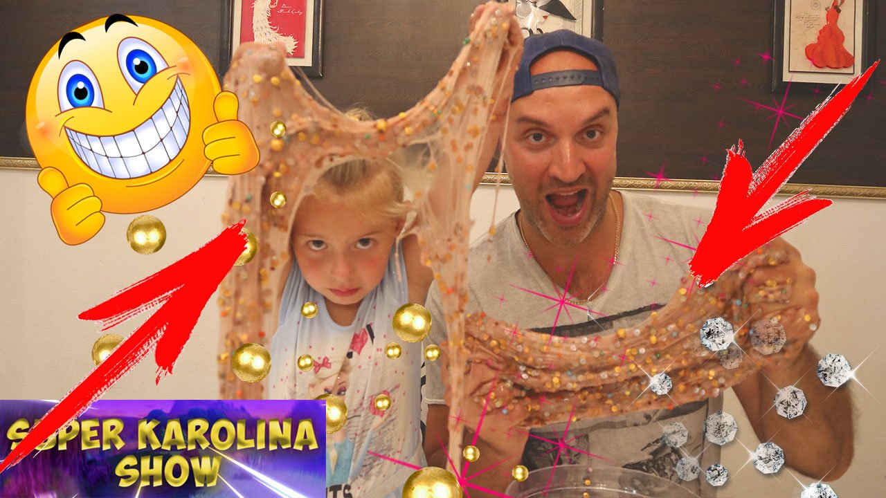 Как сделать слайм. Занимательное видео для детей. Делаем лизуна, супер и флаффи слайм.