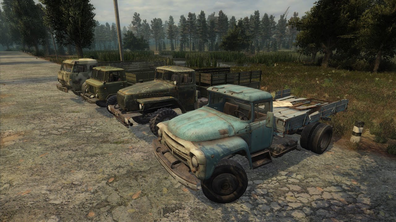 Definitive Car Pack - Грузовики ЗИЛ, ГАЗ, Урал, КамАЗ